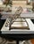 Vintage Ornate Brass Folding Book Stand For Sale In Louisville - Image 6 of 12