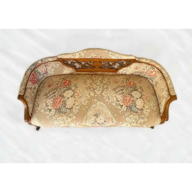 Antique Victorian Settee For Sale In Providence - Image 6 of 12