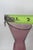 Morgantown Glass Lead Crystal Slant Vase Amethyst Burgundy Mid Century Mod 4741b For Sale - Image 12 of 13