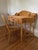 Wood Vintage Wicker Writing Desk or Vanity With Matching Chair For Sale - Image 7 of 7