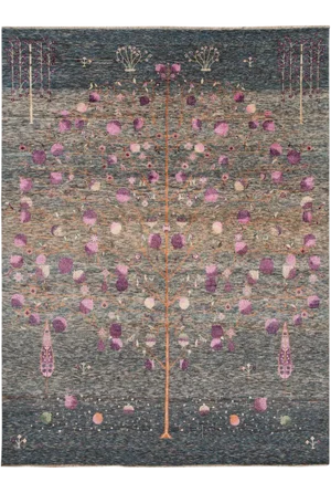 21st Century Modern Indian Gabbeh Style Rug