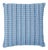 Schumacher Tarnby Stripe Pillow in Sky For Sale