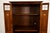 Stickley Harvey Ellis Collection Mission Arts & Crafts Inlaid Oak and Leaded Glass Armoire or Media Cabinet For Sale In South Bend - Image 6 of 17