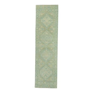 Turkish Oushak Rug 2'10" x 10'6" #20040 For Sale