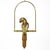 Sergio Bustamante Sergio Bustamante Brass & Copper Parrot For Sale - Image 4 of 9