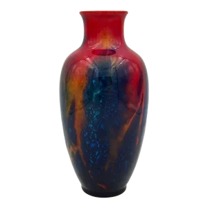 Royal Doulton Flambe Sung Ware Vase Signed by Noke and Moore