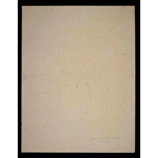 The french Landscape is an original Lithograph realized by Louise de Rohan-Chabot in 1878. Good conditions except for some...