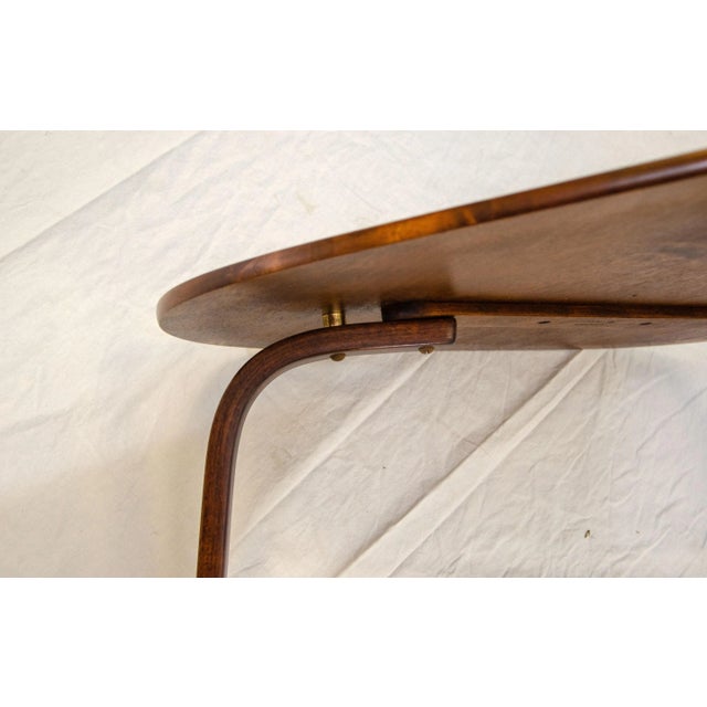 Mid 20th Century Guitar Pick Table, Yngve Ekström Designed for Dux of Sweden For Sale In San Francisco - Image 6 of 9