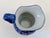 Ceramic Vintage English Victoria Ware Ironstone Blue & White Pitcher For Sale - Image 7 of 8
