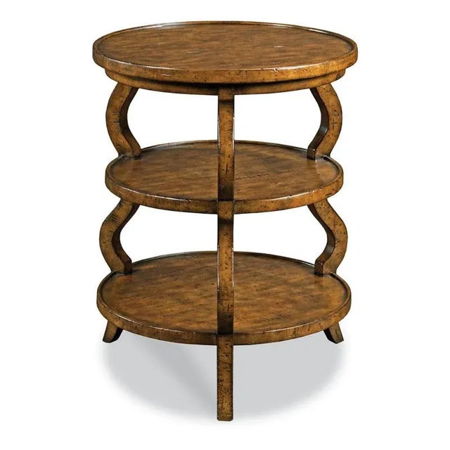Transitional Woodbridge Furniture Sonoma Tier Table For Sale - Image 3 of 3
