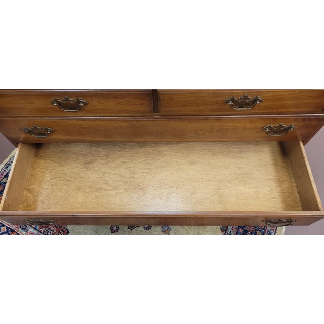 Fine Vintage Stickley Cherry Desk For Sale - Image 9 of 13