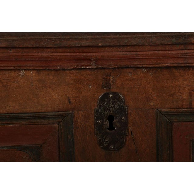 Antique Baroque Chest in Oak, 1750 For Sale - Image 9 of 18