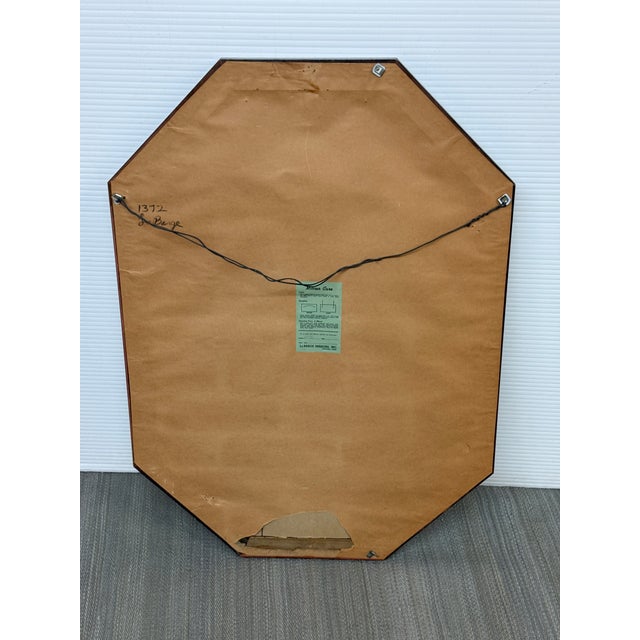 La Barge Octagonal Wall Mirror, Vintage For Sale - Image 11 of 12