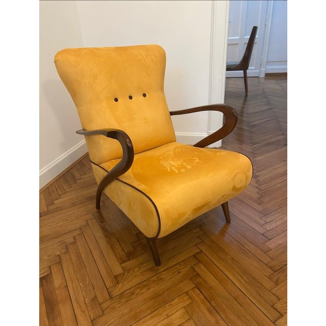 Vintage Lounge Chairs by Paolo Buffa, 1960s, Set of 2 For Sale - Image 6 of 10