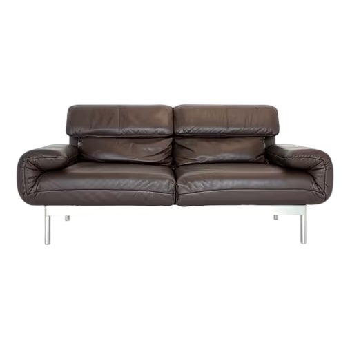 Plura Sofa in Leather from Rolf Benz For Sale