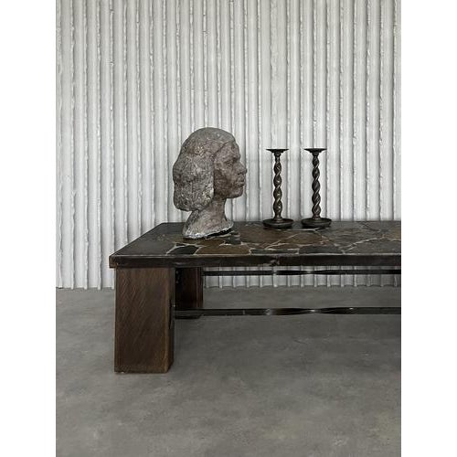 Slate Coffee Table, France, 1990s For Sale - Image 8 of 8