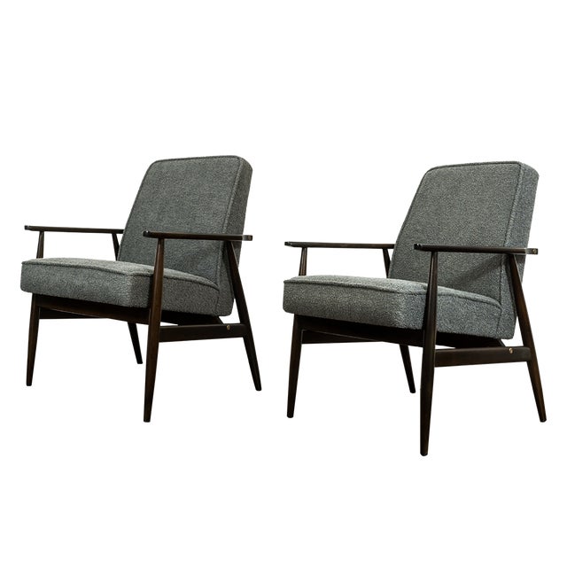 Vintage Armchairs by H. Lis, Poland, 1960s, Set of 2 For Sale - Image 14 of 14