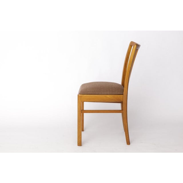Mid-Century Modern Beech Dining Chair from Stöss, Germany, 1950s For Sale - Image 3 of 10