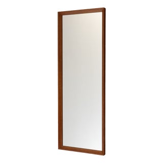 Mid-Century Modern Mirror with Teak Frame, 1960 For Sale