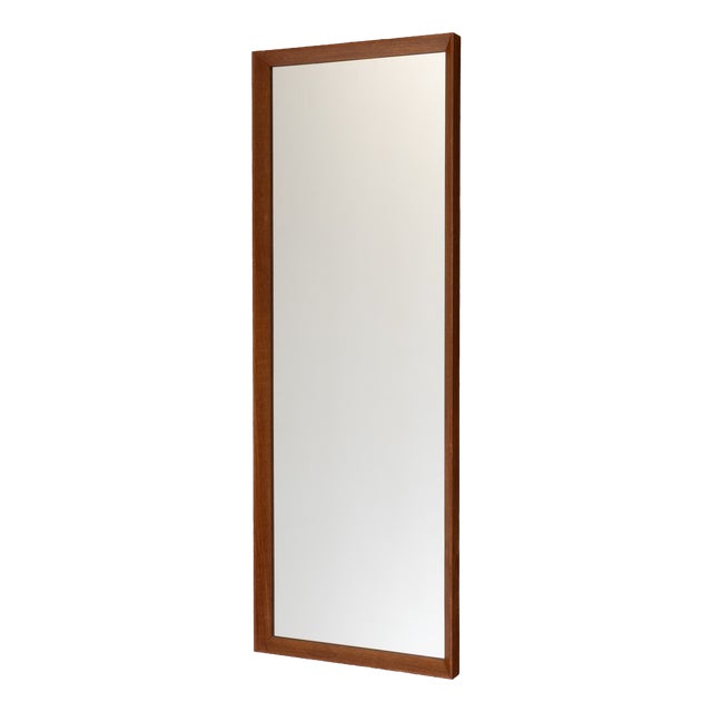 Mid-Century Modern Mirror with Teak Frame, 1960 For Sale