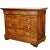 French Louis Philippe Burled Walnut Commode With Marble Top For Sale In Birmingham - Image 6 of 7