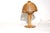 1950s Mushroom Desk Lamp in Bamboo and Rattan, 1950s For Sale - Image 5 of 10