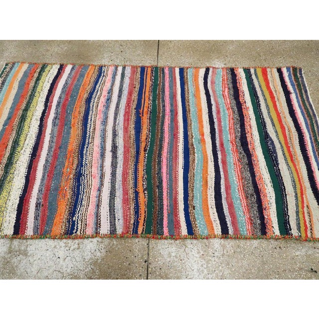 Textile Galerie Shabab Collection Mid-20th Century Persian Flatweave Kilim Rug For Sale - Image 7 of 10