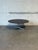 1970s Dark Teak Round Adjustable Height Coffee to Dining Table Vintage Mid-Century Modern 1970s For Sale - Image 5 of 11