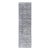 Modern Runner Rug With Textured Pattern in Gray, Blue, and Multicolor Accents 2'7 X 10'0 For Sale