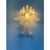 Luxury and and elegant frosted “selle” wall sconce transparent frosted “selle” elements in murano glass poured over a mold...