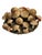 Ceramic Vintage Italian Tromp l'Oeil Hand-Painted Woven Ceramic Basket of Mushrooms For Sale - Image 7 of 17