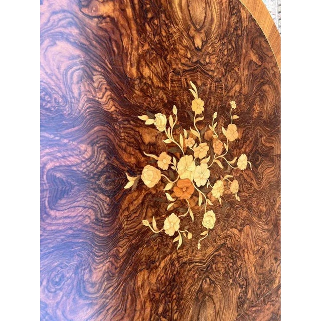 Louis XV Style Marquetry Satinwood Inlaid and Ormolu Mounted Extension Dining Table with Leaf. Butterfly leaf, well made,...