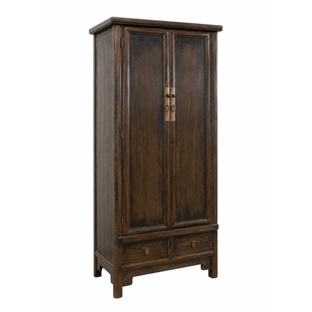 This cabinet is hand built, using traditional Chinese joinery of tenon & mortise and hand distressed. This simple lined...