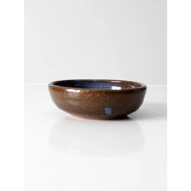 Late 20th Century Vintage Studio Pottery Bowl For Sale - Image 5 of 9
