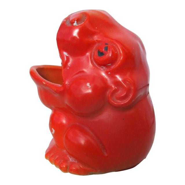 Vintage 1920s' Ceramic Happy Happy Hippo For Sale