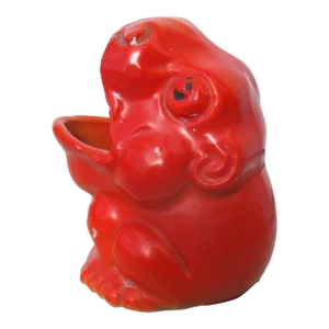 Vintage 1920s' Ceramic Happy Happy Hippo