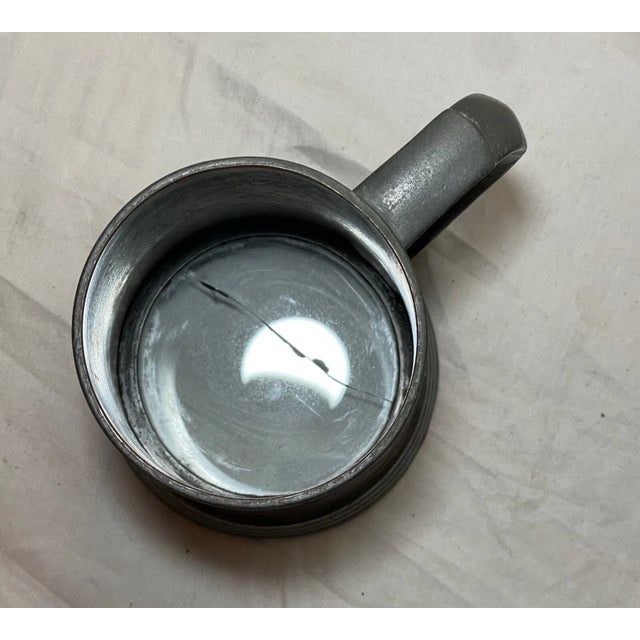 Antique 1905 Arts & Crafts Stein 24 Karat Club Ny John Frick Pewter Copper For Sale - Image 9 of 11