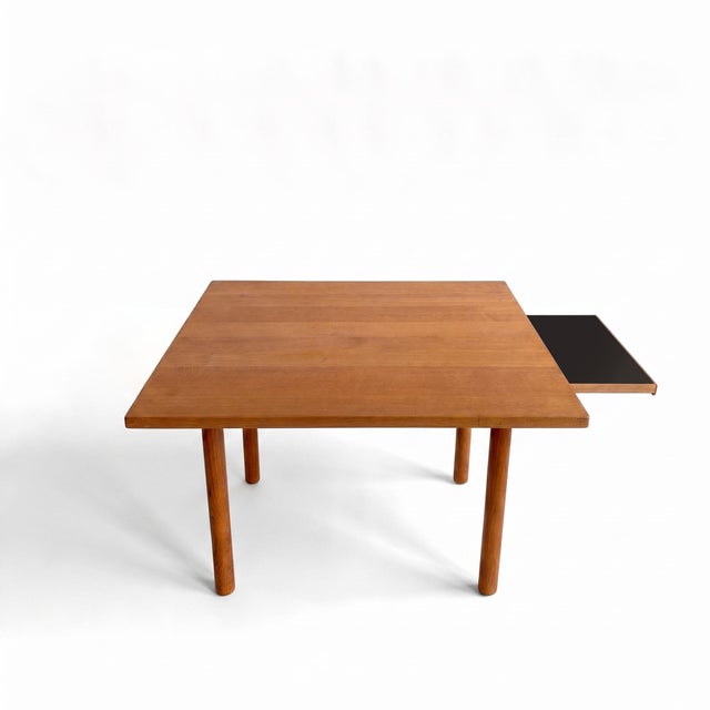Extendable Dining Table by Hans J. Wegner for Andreas Tuck, 1950s For Sale - Image 4 of 12
