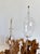 Brown 1970s Organic Modern Burl Wood Sculptural Double Oil Lamp Centerpiece For Sale - Image 8 of 11
