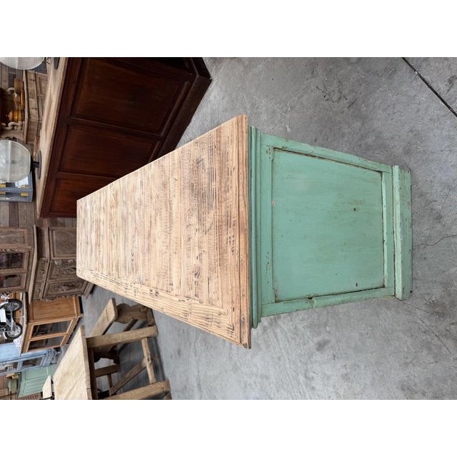 Antique Wooden Florists Counter For Sale - Image 10 of 14