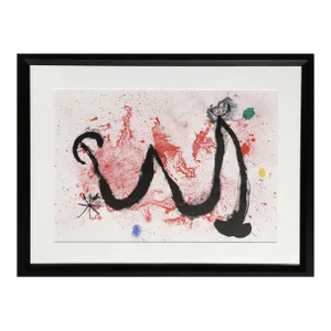 Joan Miró, Danse De Feu From Derriere Le Miroir, Lithograph