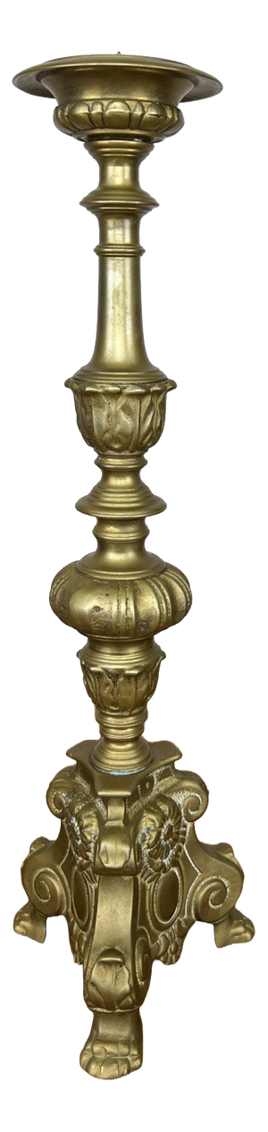 Vintage French Style Ornate Decorative Candleholder
