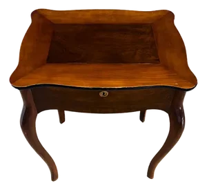 19th Century, Louis XV Style, Tulipwood Travailleuse, Circa 1880