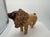 An expressive and wonderfully whimsical lion sculpture by Georgia folk artists Tom and Judy Touchstone of Turkey Mountain...