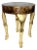 Late 20th Century Faux Tortoiseshell Doe Hoof Table - Newly Painted by Turtle and Crane - John Dickinson Style - Newly Painted For Sale