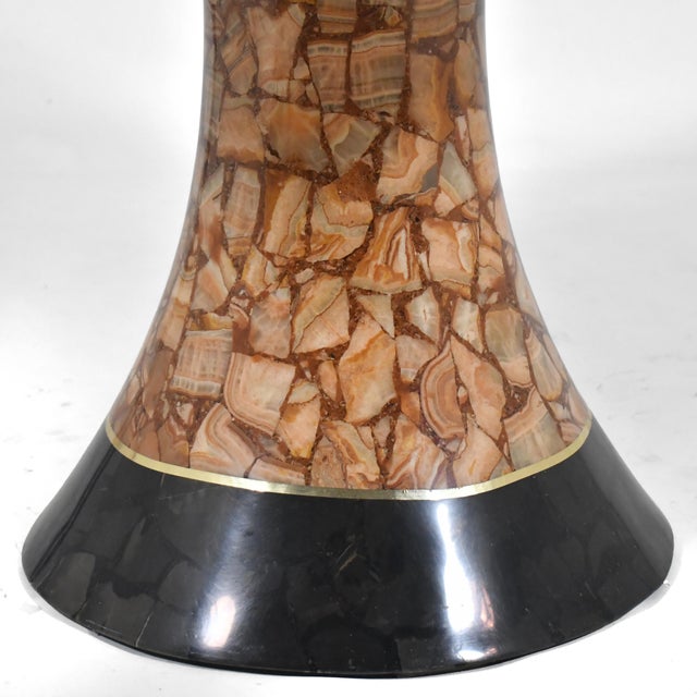 Muller of Mexico Onyx Pedestal Dining Table/Center Table For Sale - Image 10 of 10