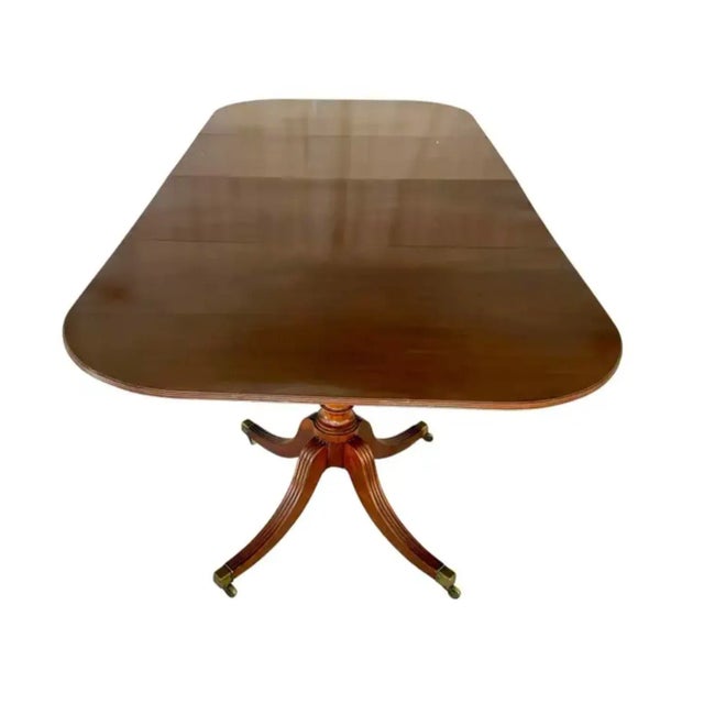 Georgian Mahogany Dining Table 19th Century For Sale - Image 10 of 18