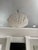 Transitional Oly Studio Luna Bowl Chandelier in Frost White For Sale - Image 3 of 4