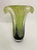 Murano-Style Art Glass Vases – Purple & Chartreuse Green - Pair For Sale - Image 12 of 12