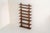 Sculptural Wengé Slat Bookcase For Sale - Image 6 of 18